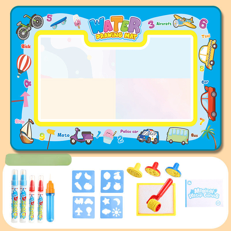 SplashMaster Creative Mat — Endless painting fun that keeps home clean and makes kids happy