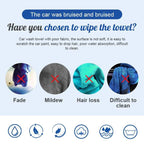 Double-sided absorbent microfiber towel