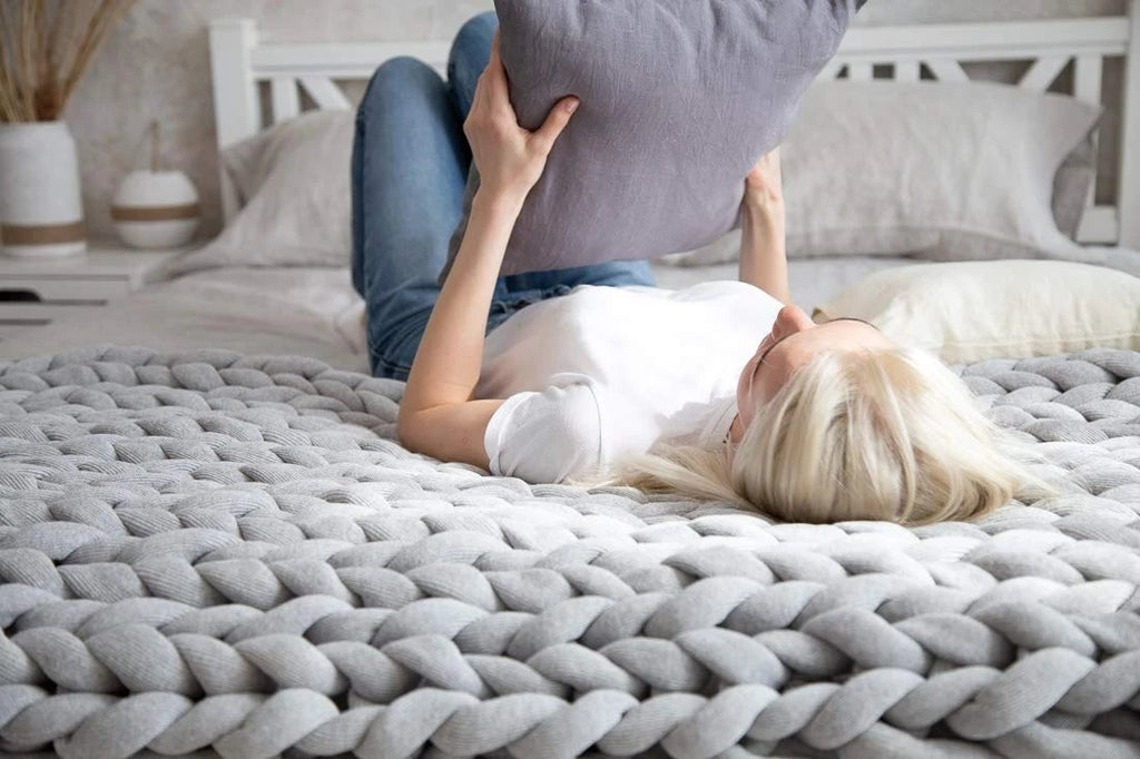 Chunky Knit Blanket