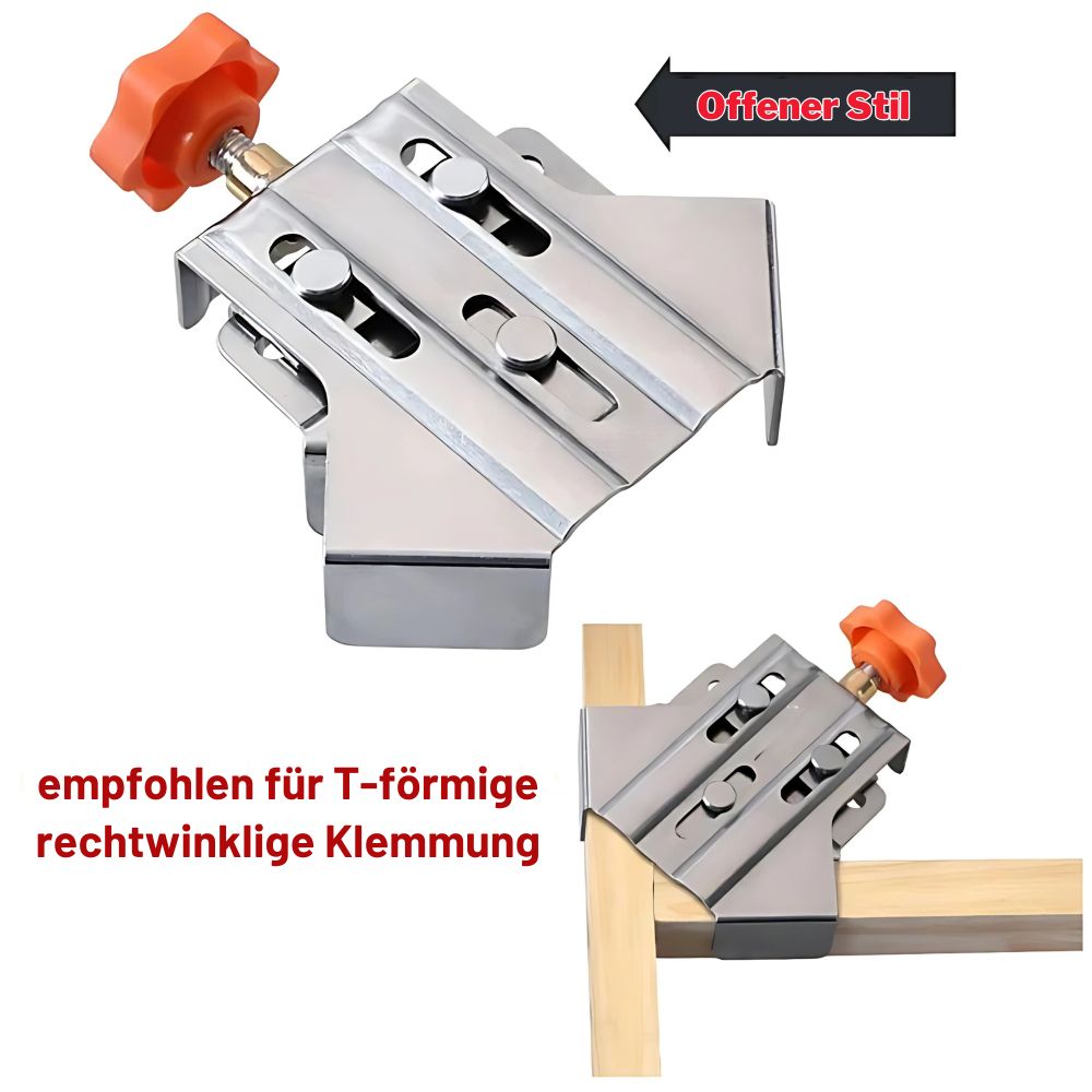 SharpHold — Precision in steel form for flawless corners without frustration