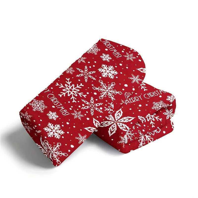 FestiveSnuggle - Luxury Christmas Fleece Blanket for the Holidays