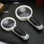 20X magnifying glass with LED light
