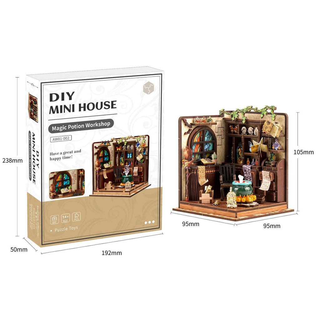 Magic Potion Workshop DIY Mini House Kit | DIY Miniature Kit