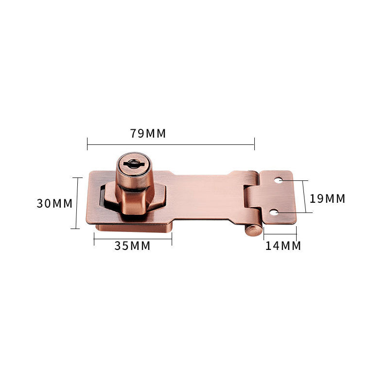 Door lock without drilling