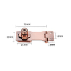 Door lock without drilling