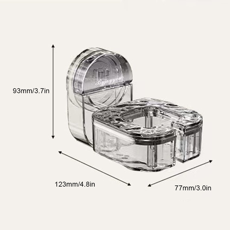 Rotating Hair Dryer Stand Without Drilling