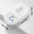 Medicine Pill Cutter Box