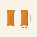 Leather storage bag with buckle