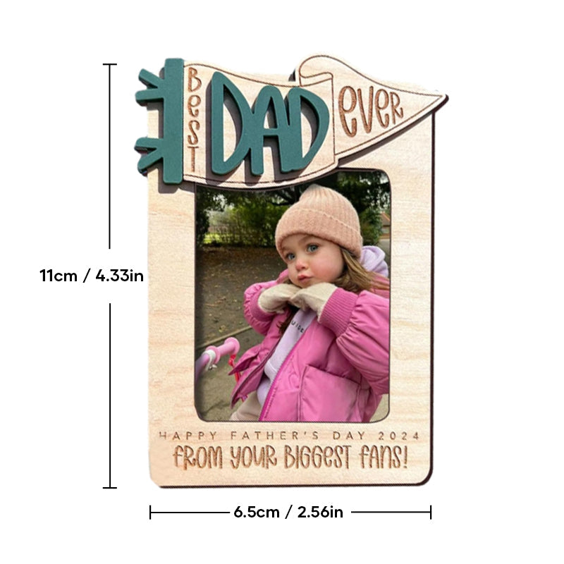 Father's Day Gift Refrigerator Photo Frame