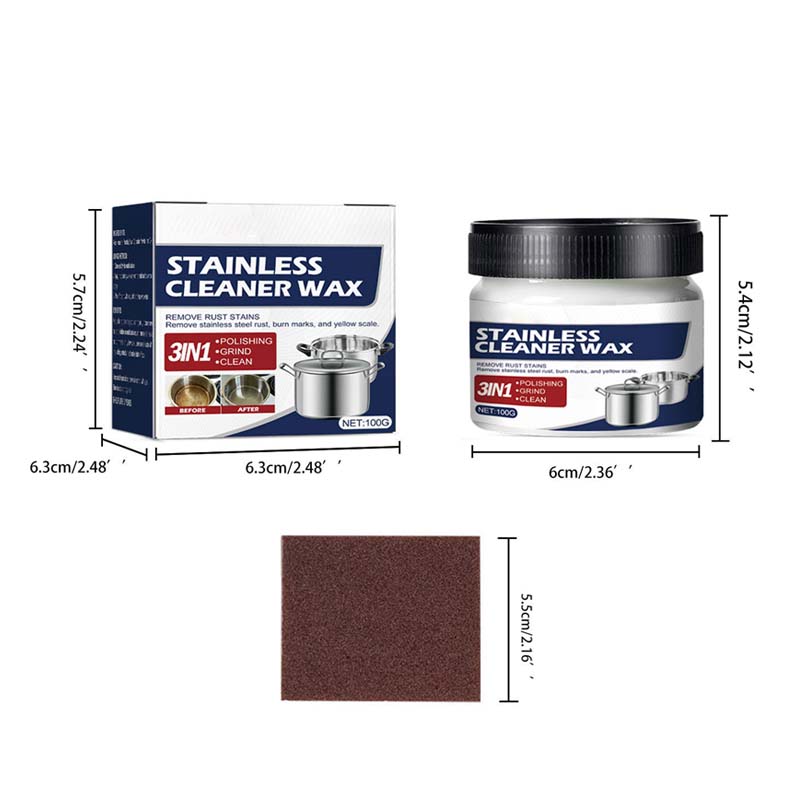 Magic Nano Stainless Steel Cleaning Paste Wax