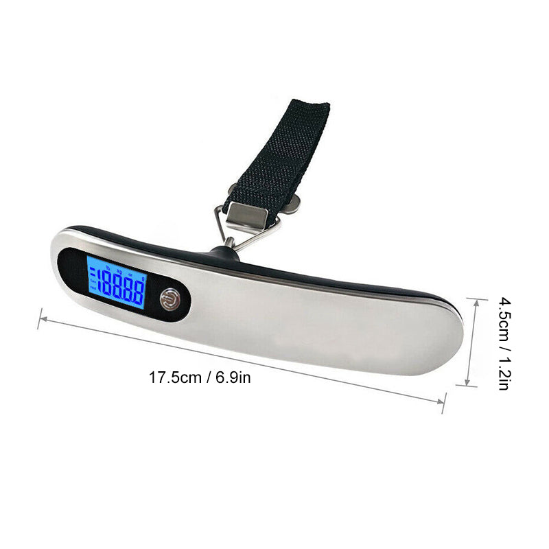 Portable electronic hook scale