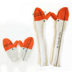 Knitted Warm Duck Skin Gloves