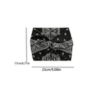 Vintage Style Wide Tie-Dye Hairband