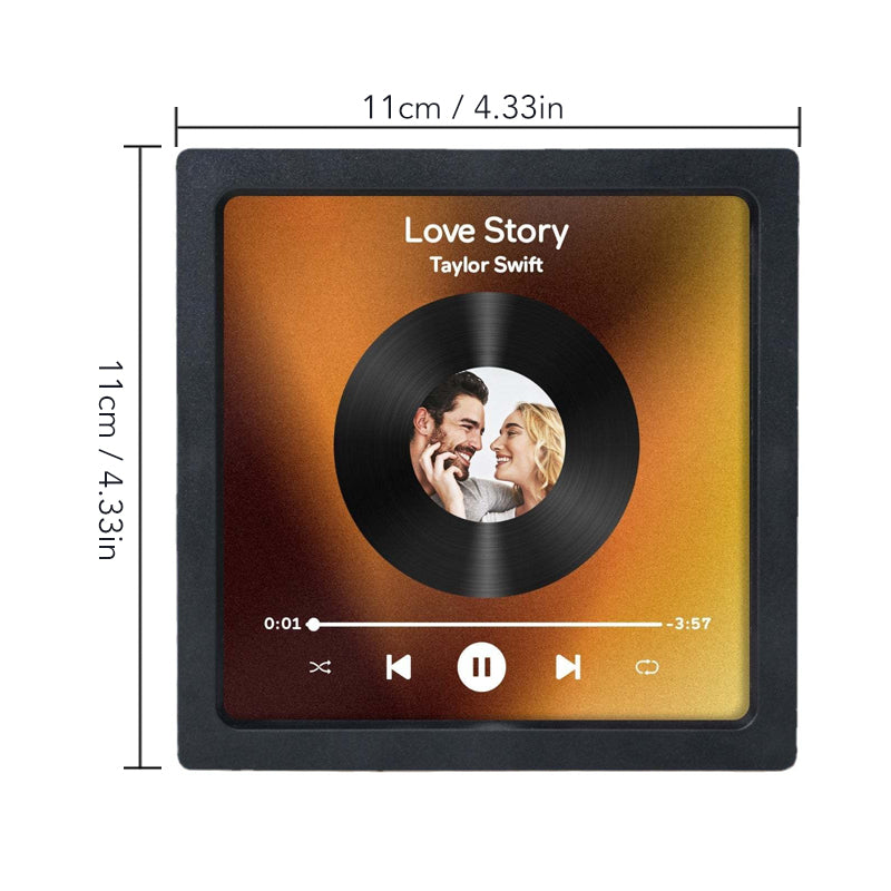Music refrigerator magnet with adjustable volume