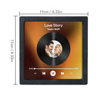 Music refrigerator magnet with adjustable volume