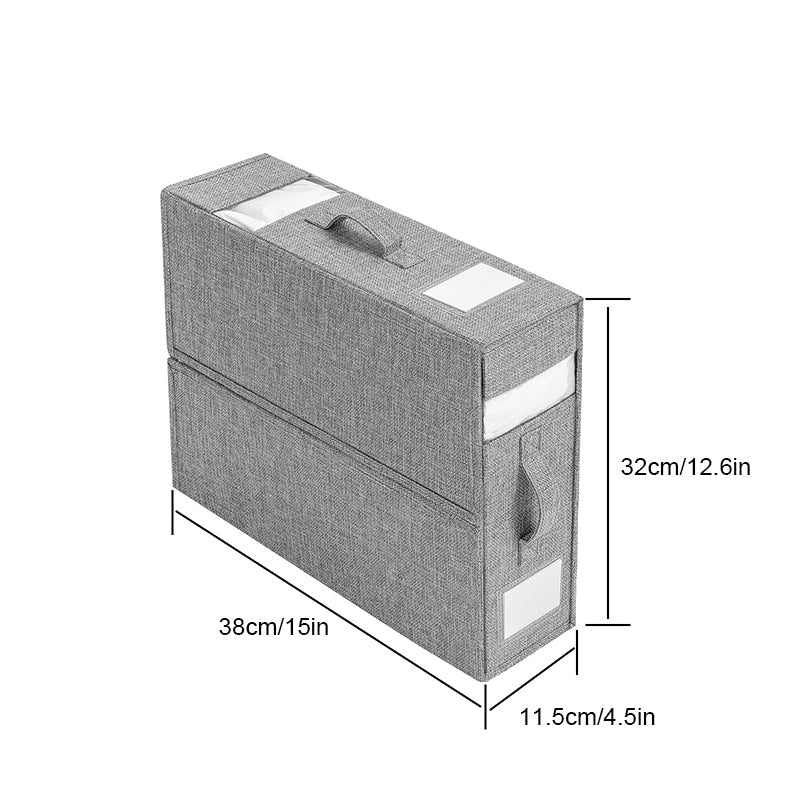 foldable bed sheet set organizer
