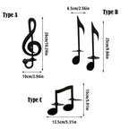 LyricGlow - Elegant Chandelier - Music Note - Chic Ambiance