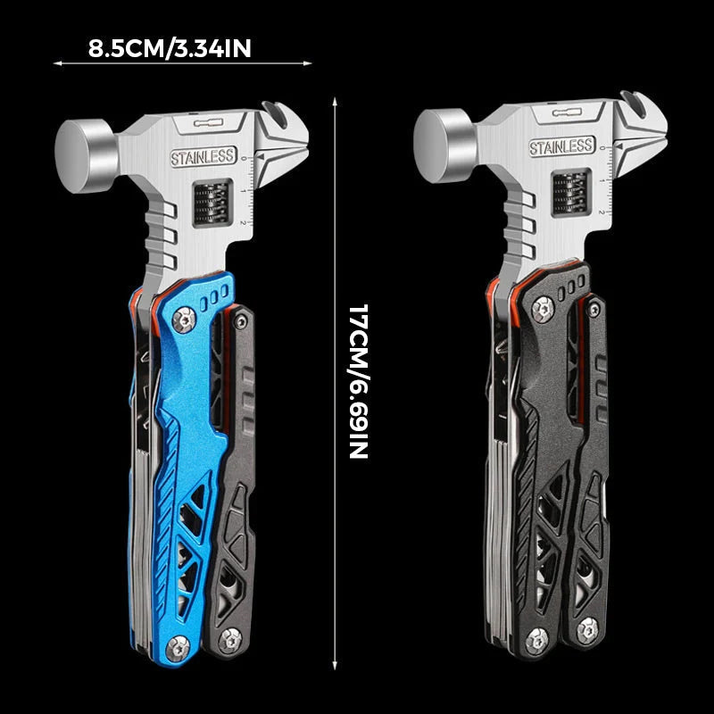 Multifunctional Stainless Steel Folding Body Ball Hammer
