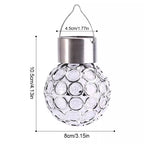 Solar Hanging Lantern Outdoor Waterproof Solar Lamps