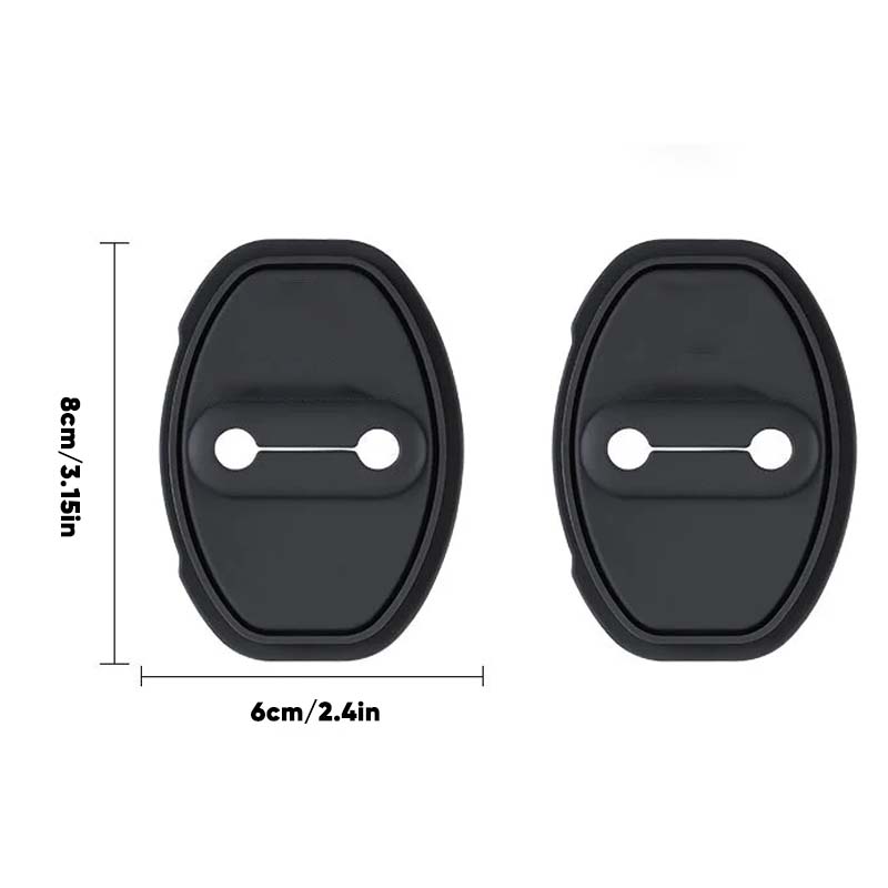Car Silicone Door Lock Protective Cover (4PCS)