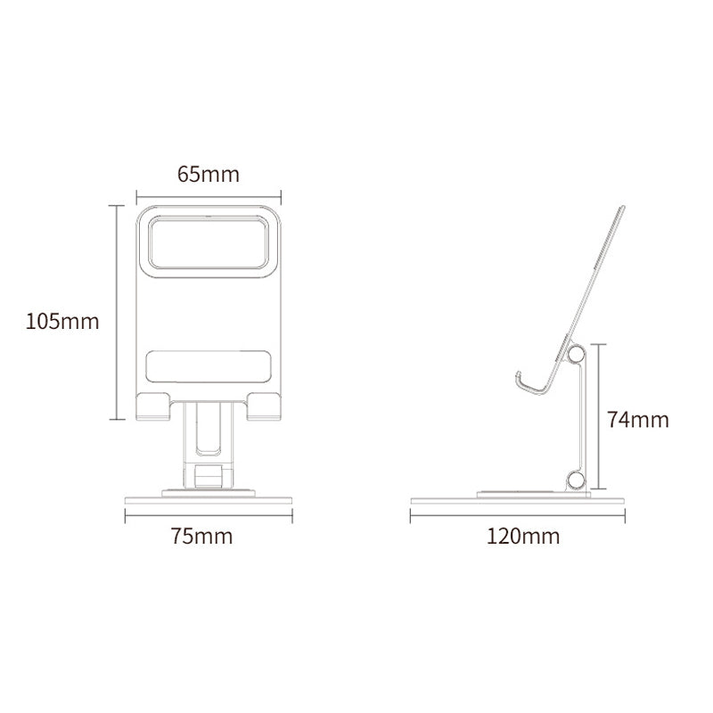 Tablet Holder 360 Rotation Adjustable Foldable Holders