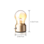 Vintage LED Bulb Shape Mini Lamp
