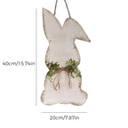 Easter Bunny Wooden Door Hanging Decor