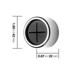 Round self-adhesive towel hooks for the kitchen