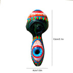 Tobacco pipe in eye shape
