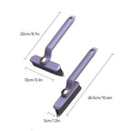 Multifunctional rotating slot cleaning brush