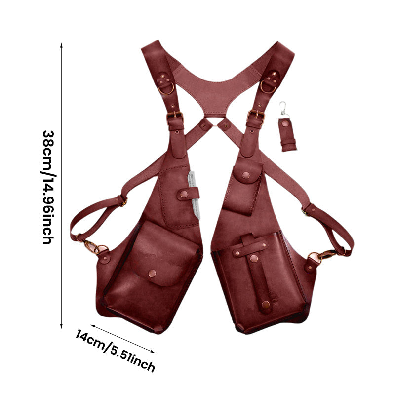 Medieval Steampunk Retro Shoulder Bag with Shoulder Strap