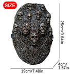 Halloween new Steam Skull Punk Mask