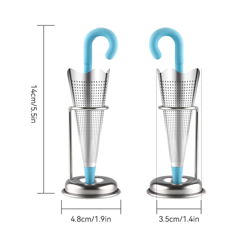 Stainless Steel Tea Filter Umbrella