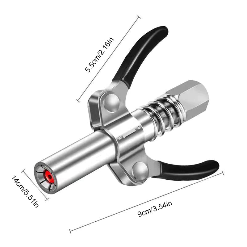 Strong lock on grease couplings