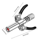 Strong lock on grease couplings