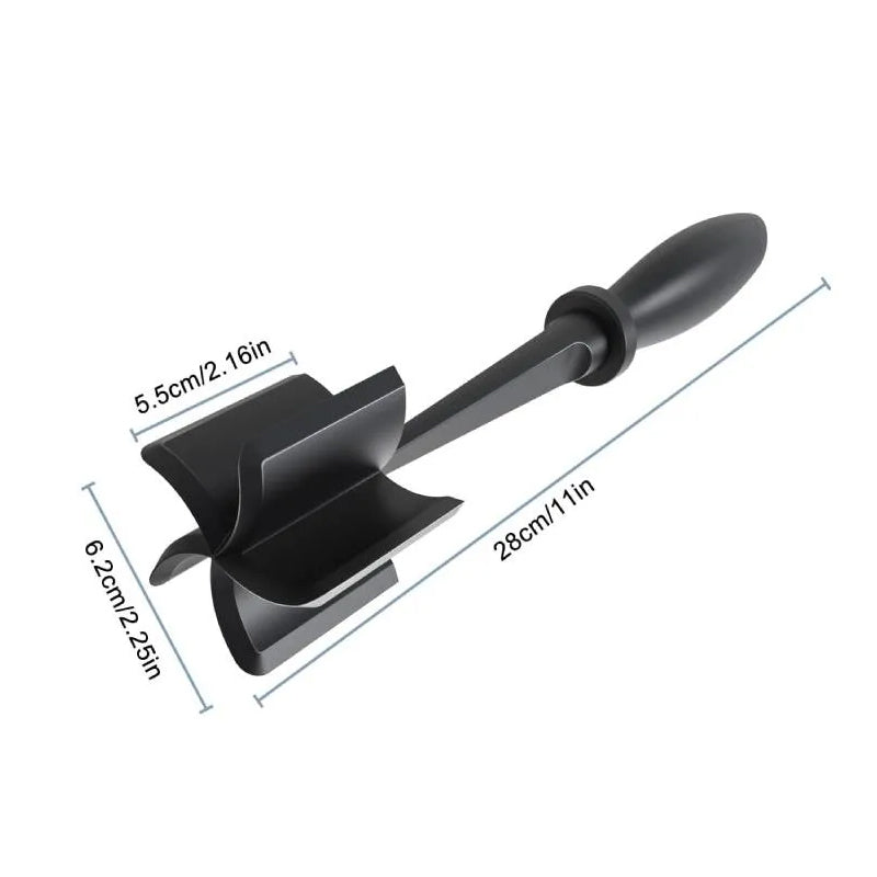 Multifunctional heat-resistant meat masher