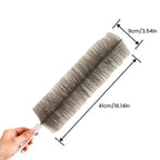 Double-Sided Fan Cleaning Brush with High-Density Bristles