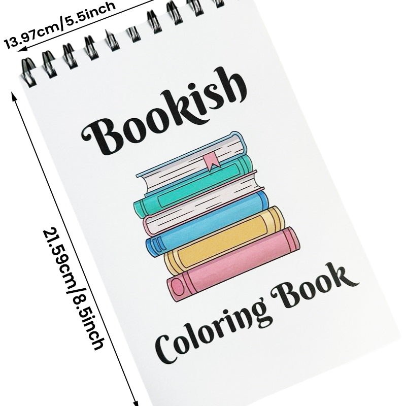 Booklover Coloring Book