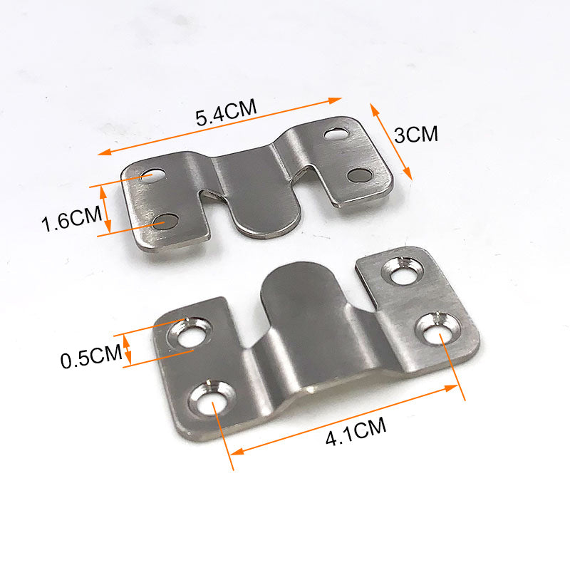 Practical hanging buckle made of stainless steel