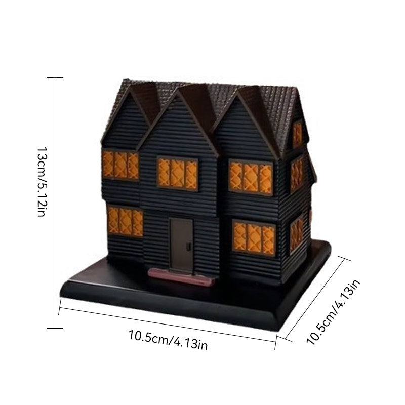 Witch House Halloween Autumn Incense Holder