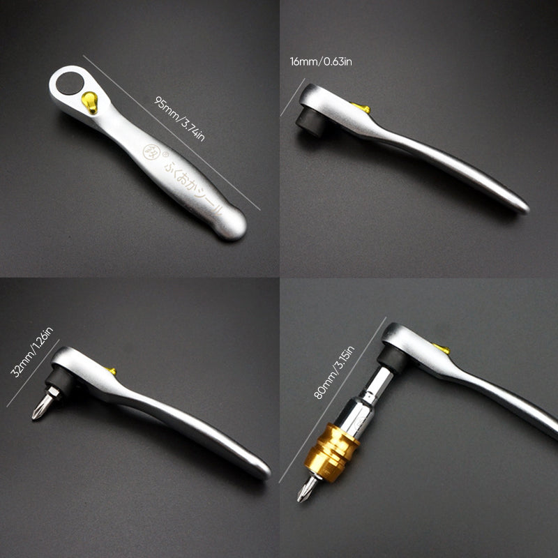 Mini screwdriver combination set positive and negative