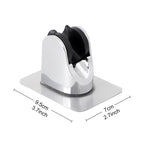 Self-adhesive shower head holder