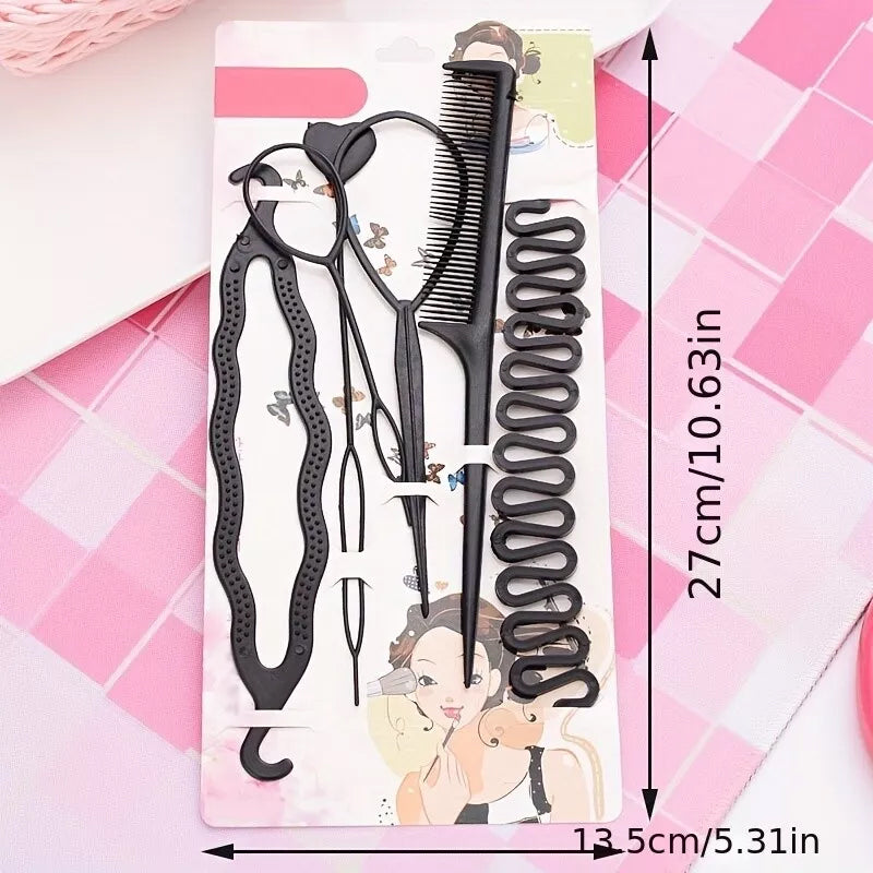 Hair Styling Accessories 6 Piece/Set