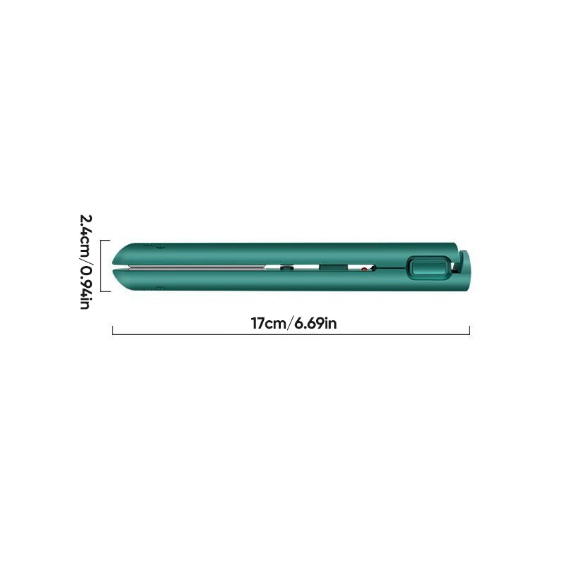 Mini curling iron with two uses