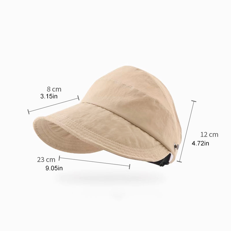 Outdoor UV Protection Hollow-Top Sun Hat