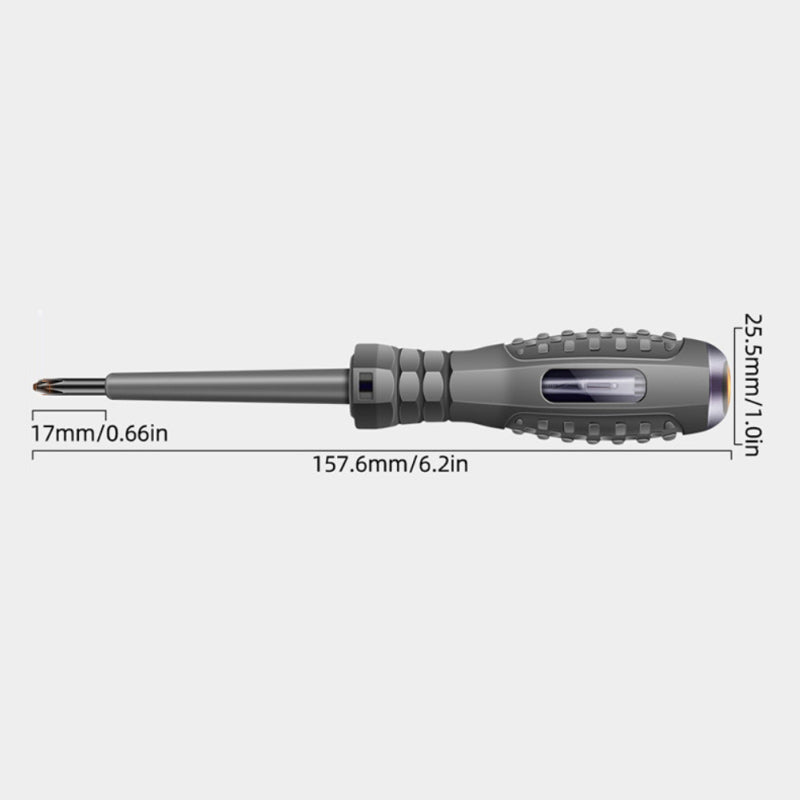 Screwdriver for induction pin