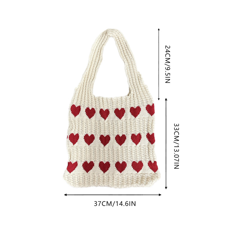 Knit Love Tote Bag