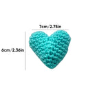 Crocheted Heart Bag Hug