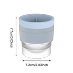 Silicone Stackable Circular Ice Hockey Ball Maker Mold