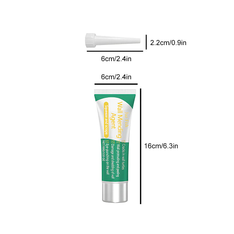 Wall repair mortar repair paste